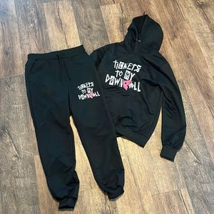 MGK “tickets to my downfall” sweat set